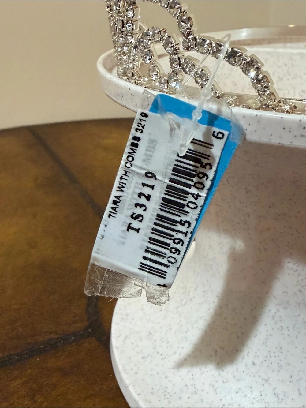 NEW WITH TAGS AUTHENTIC ARRIBAS DISNEY PRINCESS WEDDING PARTY TIARA WITH COMBS 👑